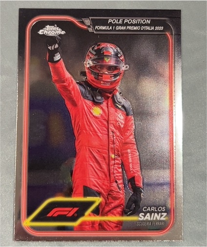 2024 Topps Chrome Formula 1 #157 Carlos Sainz — front