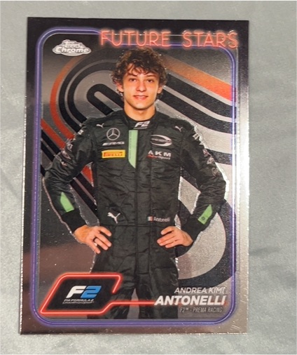 2024 Topps Chrome Formula 1 #22 Andrea Kimi Antonelli — front