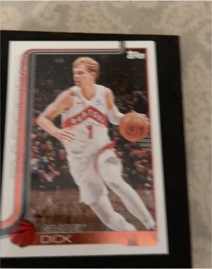 2025 Topps Dick Season Tipoff Grayson Dick — front