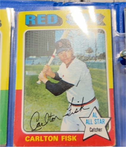 1975 Topps #80 Carlton Fisk — front
