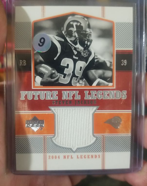 2004 Upper Deck NFL Legends #39 Steven Jackson — front
