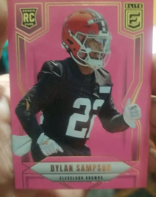 2025 Panini Donruss Elite #174 Dylan Sampson Pink Rookie — front
