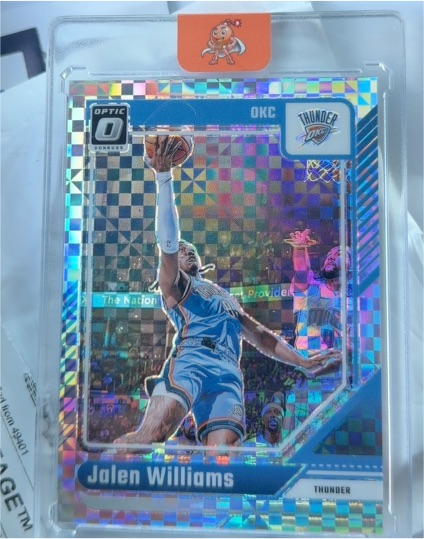 2024-25 Optic Donruss #225 Jalen Williams — front