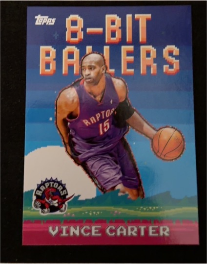 2025-26 Topps #8B-26 Vince Carter 8-Bit Ballers — front