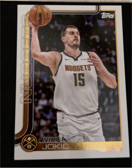 2025-26 Topps #101 Nikola Jokic — front