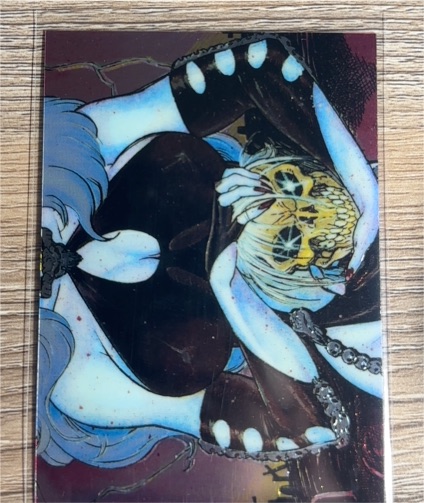 1994 Lady Death #86 Pray for Death Chromium Card — front