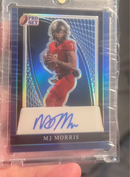 2024 Leaf Pro Set Metal #PA-MM1 MJ Morris — front
