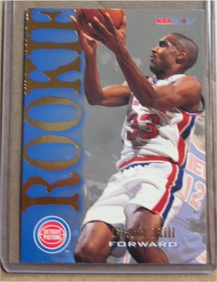 1994-95 Skybox Hoops #322 Grant Hill Rookie — front