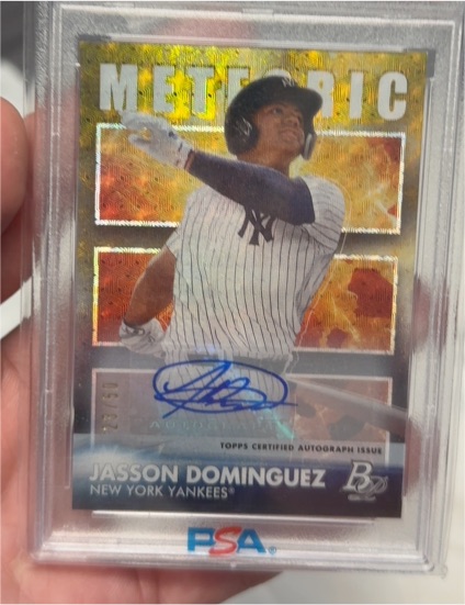 2021 Bowman Platinum #MET-7 Jasson Dominguez — front