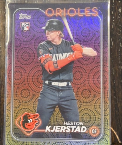 2024 Topps Series 2 #394 Heston Kjerstad — front