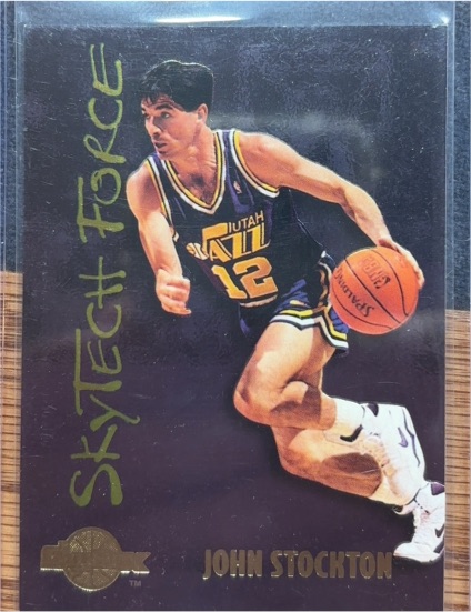 1994-95 Skybox SkyTech Force #SF29 John Stockton — front
