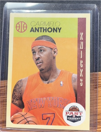 2012-13 Panini Past & Present #5 Carmelo Anthony — front
