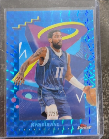 2024-25 Topps Finest #7 Kyrie Irving — front