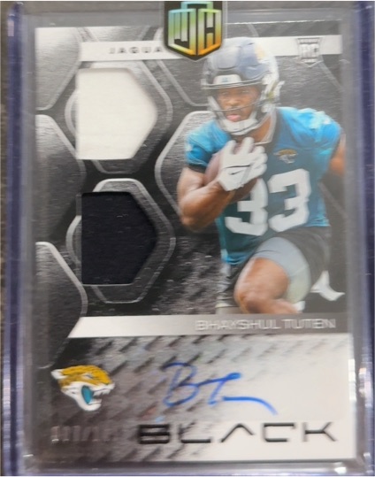 2025 Panini Black #Bhayshul Tuten — front