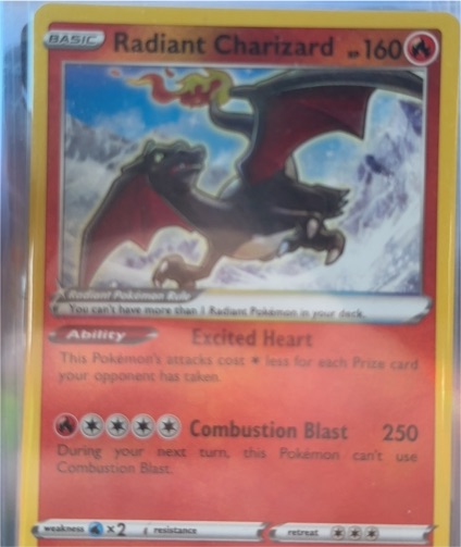 2022 Pokémon TCG Crown Zenith #020 Radiant Charizard — front