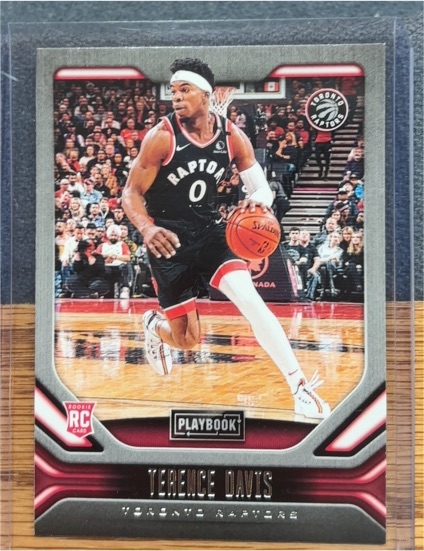 2019-20 Panini Chronicles Playbook #177 Terence Davis Rookie — front
