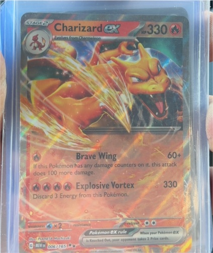 2023 Pokémon Scarlet & Violet 151 #006 Charizard ex — front