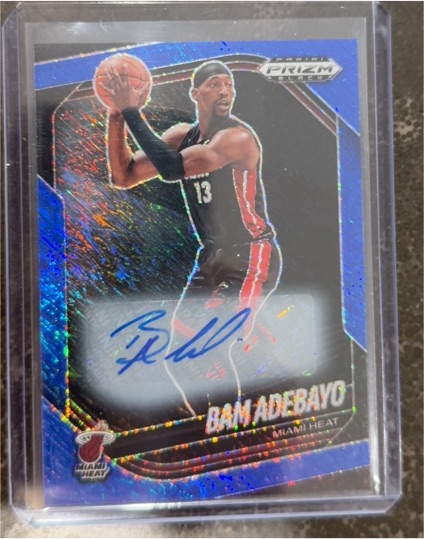 2024-25 Panini Prizm Black #50 Bam Adebayo — front