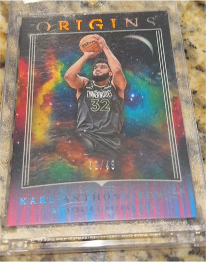 2023-24 Panini Origins #95 Karl-Anthony Towns — front