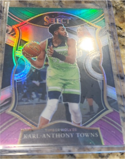 2020-21 Panini Select #36 Karl-Anthony Towns — front