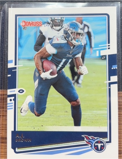 2020 Donruss #247 A.J. Brown Tennessee Titans — front