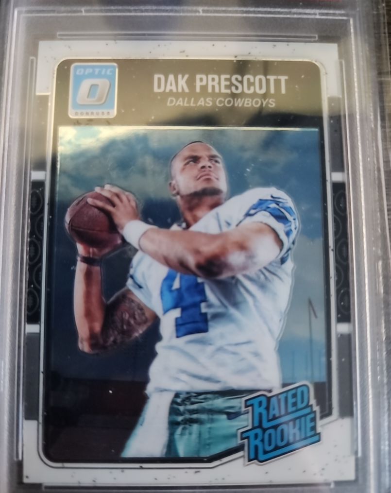 2016 Donruss Optic #162 Dak Prescott Rated Rookie — front