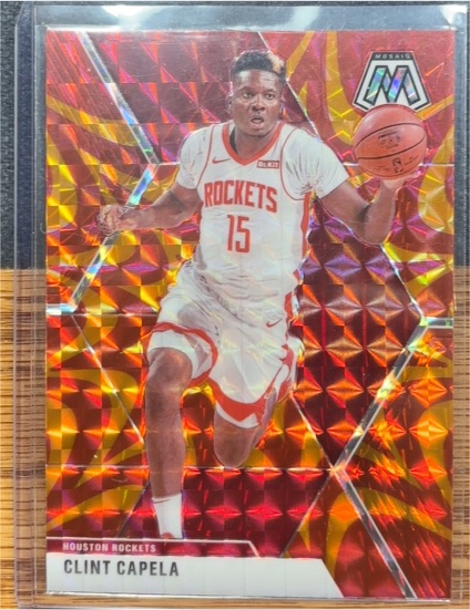 2019-20 Panini Mosaic #144 Clint Capela — front