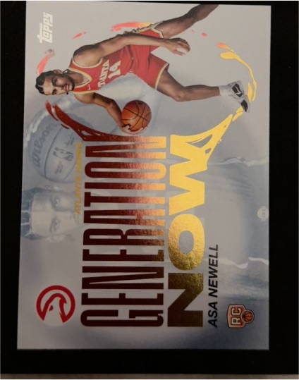2025 Topps Generation Now #GN-23 Asa Newell — front