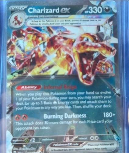 2023 Pokémon SV: Paldean Fates #054 Charizard ex — front