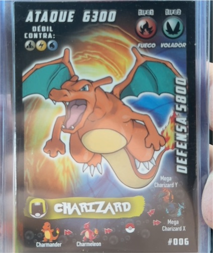 2020 Pokemon Mega Evolution Charizard #006 — front