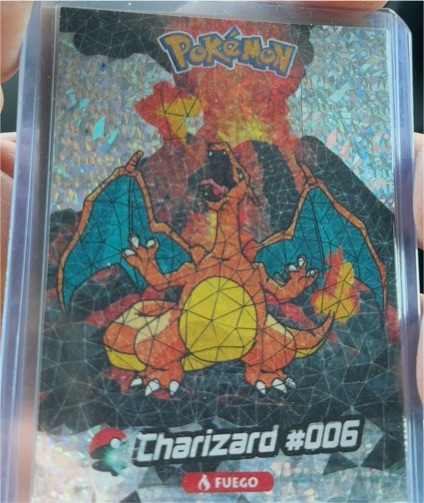 2025 Pokémon Stained Glass #006 Charizard — front
