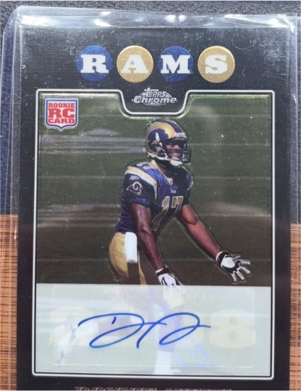 2008 Topps Chrome #TC204 Donnie Avery Rookie Autographs — front