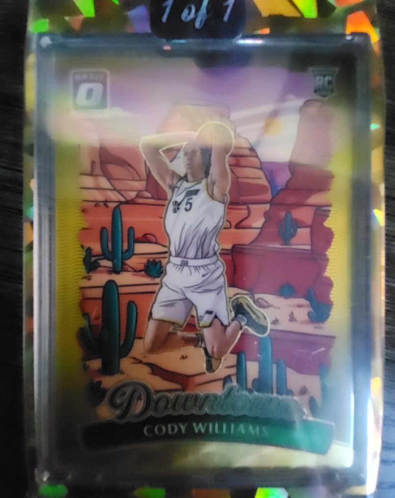 2024 Donruss Optic Downtown Cody Williams — front