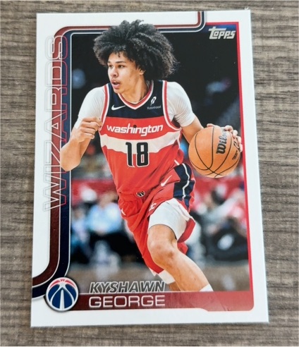 2025-26 Topps #98 Kyshawn George — front