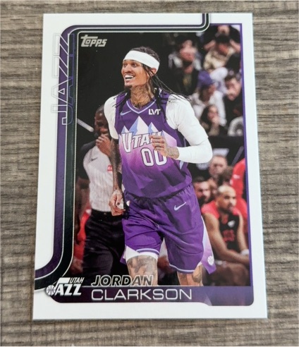2025-26 Topps #132 Jordan Clarkson — front