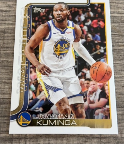 2025-26 Topps Basketball #138 Jonathan Kuminga — front