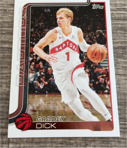 2025-26 Topps Basketball #28 Gradey Dick — front