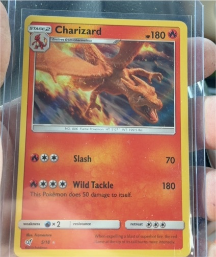 2019 Pokémon Detective Pikachu #5/18 Charizard — front