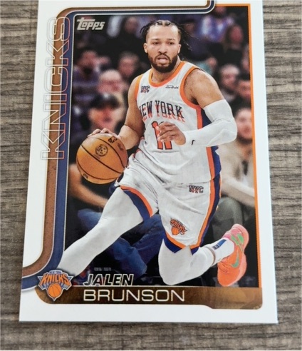 2025-26 Topps Basketball #14 Jalen Brunson — front