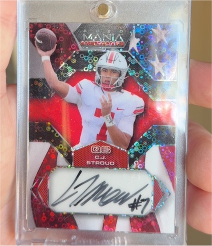 2023 Wild Card Auto Mania #AMA-CJS CJ Stroud — front