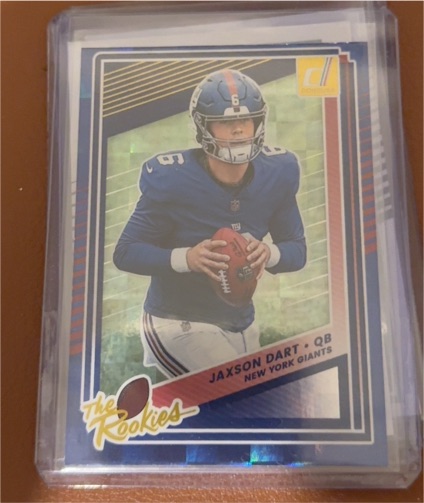 2025 Panini Donruss #2 Jaxson Dart The Rookies — front