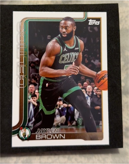2025-26 Topps #2 Jaylen Brown — front