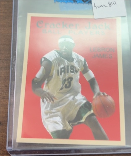 2024 Cracker Jack Ball Players #93 LeBron James — front