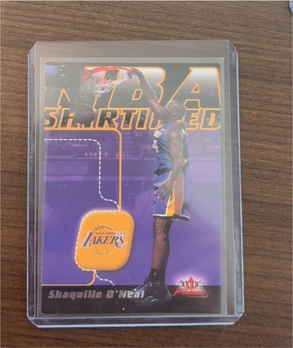 2003-04 Fleer Focus NBA Shirtified #NS Shaquille O'Neal — front