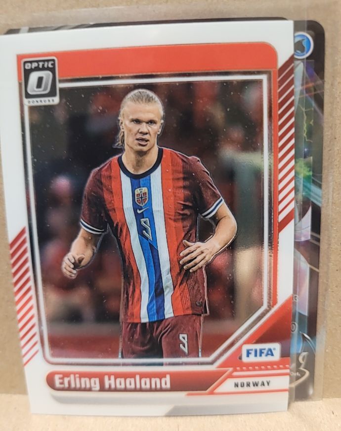 2024-25 Donruss Optic #96 Erling Haaland Norway — front