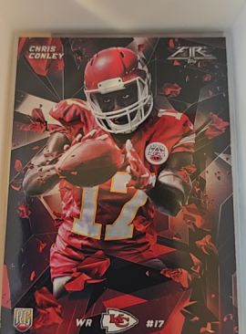 2015 Topps Fire #13 Chris Conley — front
