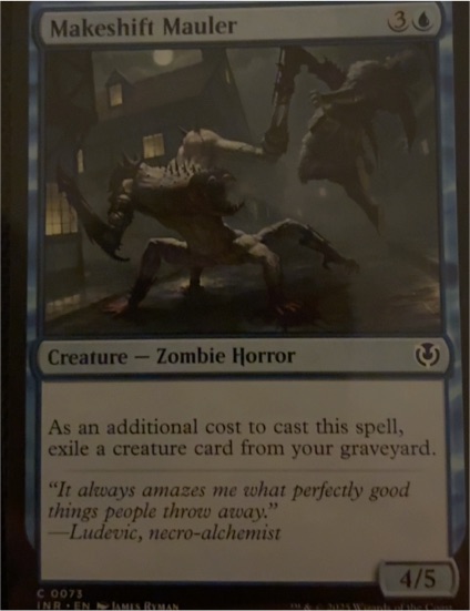 2011 Magic: The Gathering Innistrad #65 Makeshift Mauler — front
