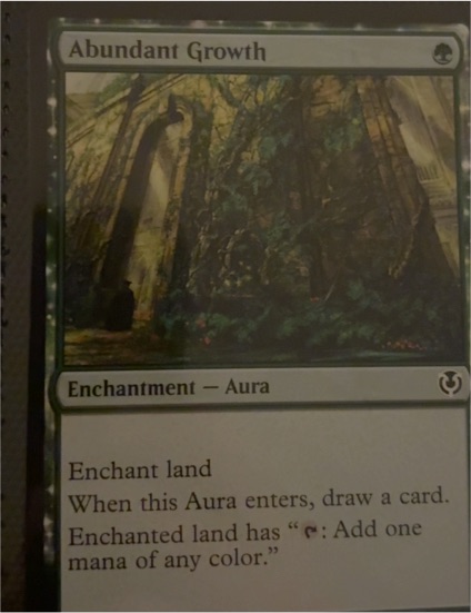2021 Magic: The Gathering Innistrad Remastered #184 Abundant Growth — front