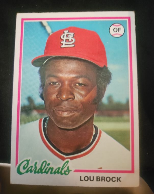 1978 Topps #170 Lou Brock — front