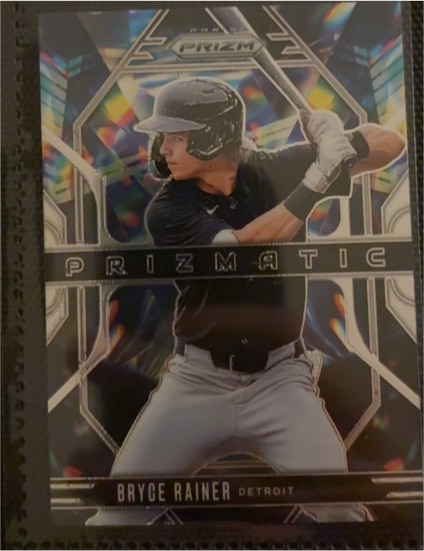 2025 Panini Prizm Baseball Prizmatic #22 Bryce Rainer — front